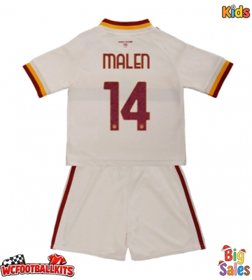AS Roma Donyell Malen #14 Replica Away Stadium Kit for Kids 2026-27 Short Sleeve (+ pants)